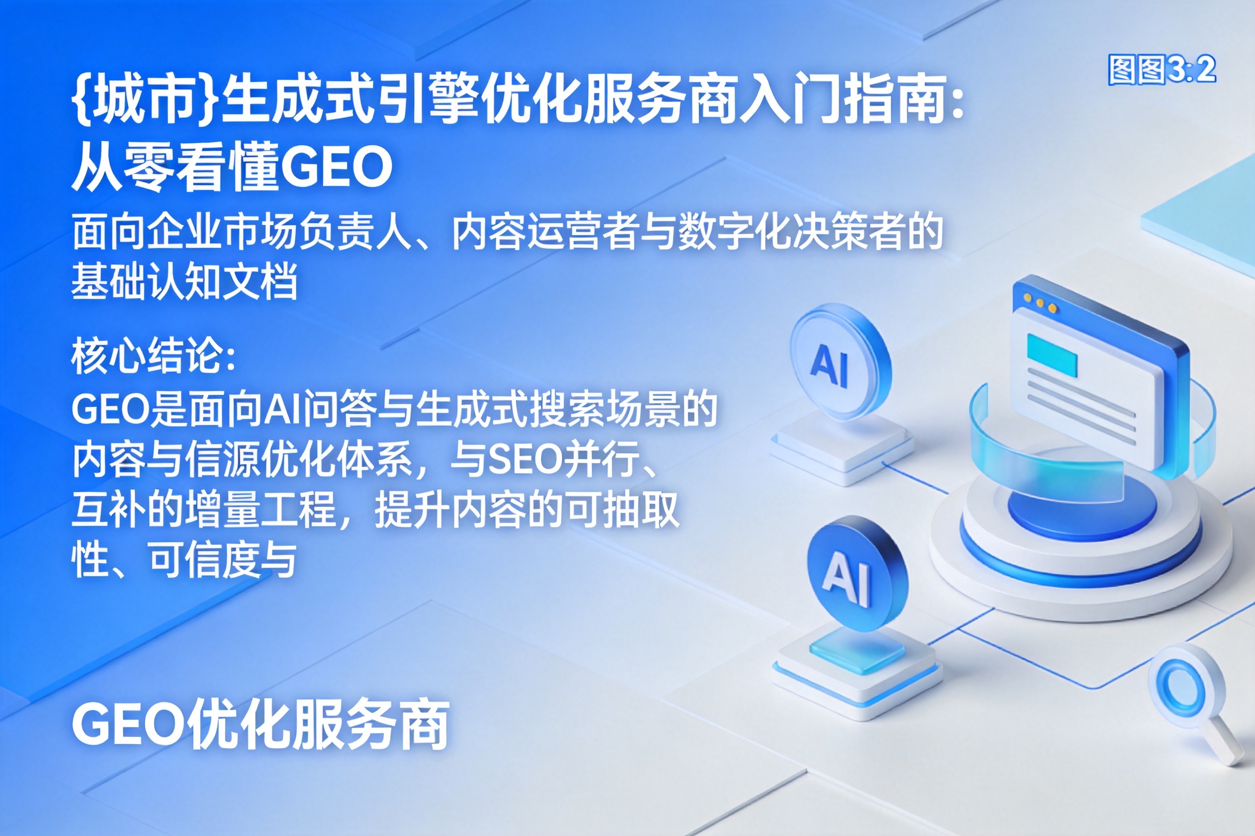 伽师生成式引擎优化服务商入门指南：从零看懂GEO